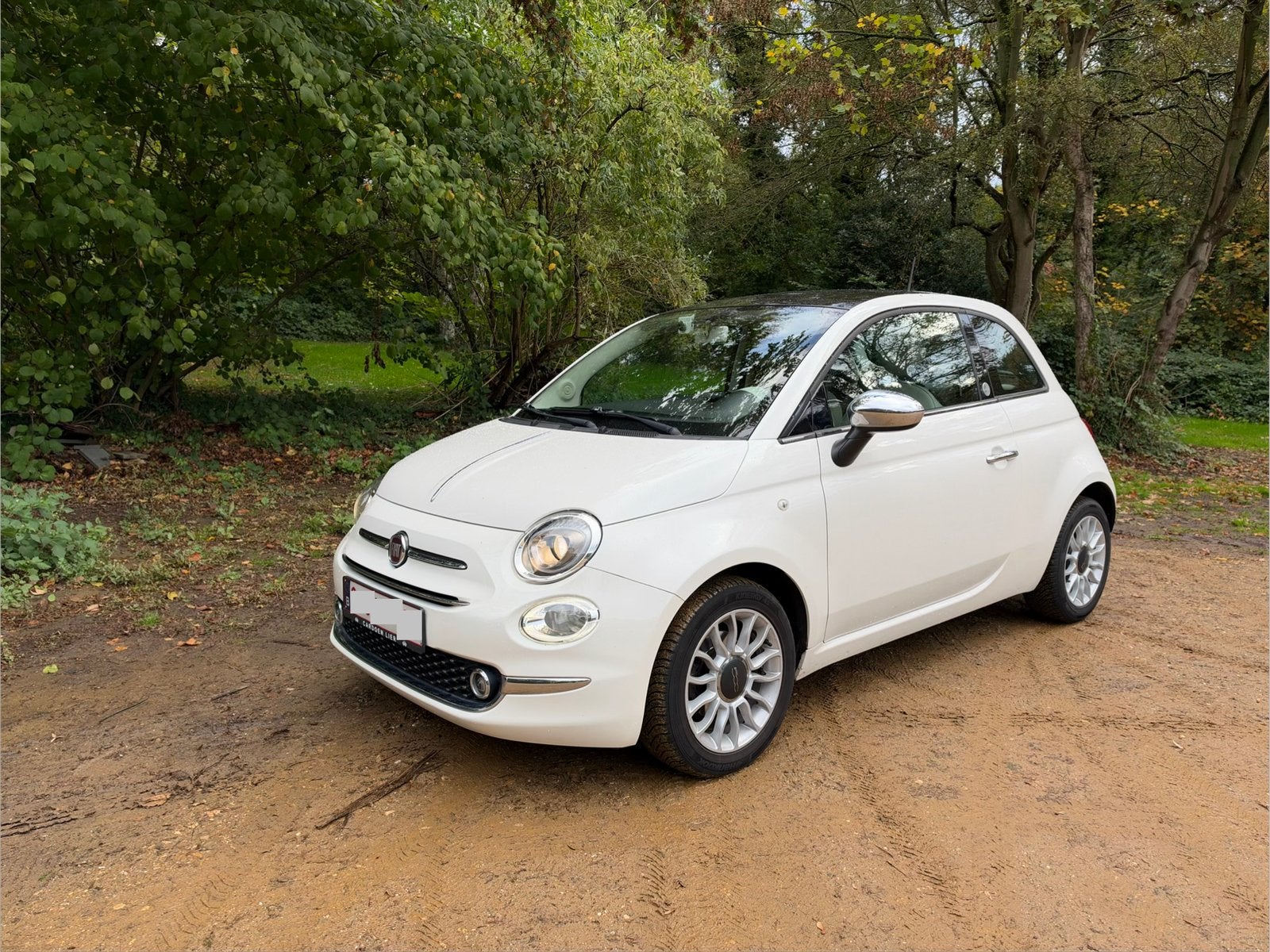 Fiat 500 1.2 Mirror 2018, Auto's, Beige, Handgeschakeld, Particulier, Airconditioning