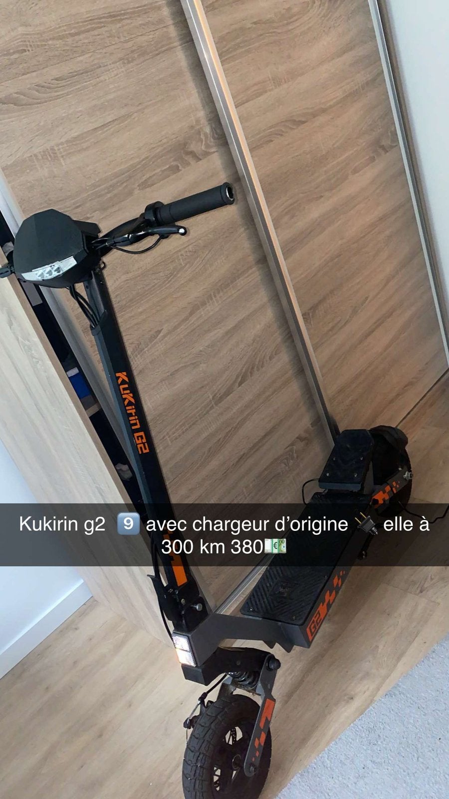 Kukirin g2, Vélos & Vélomoteurs, Trottinettes, Enlèvement ou Envoi, Comme neuf