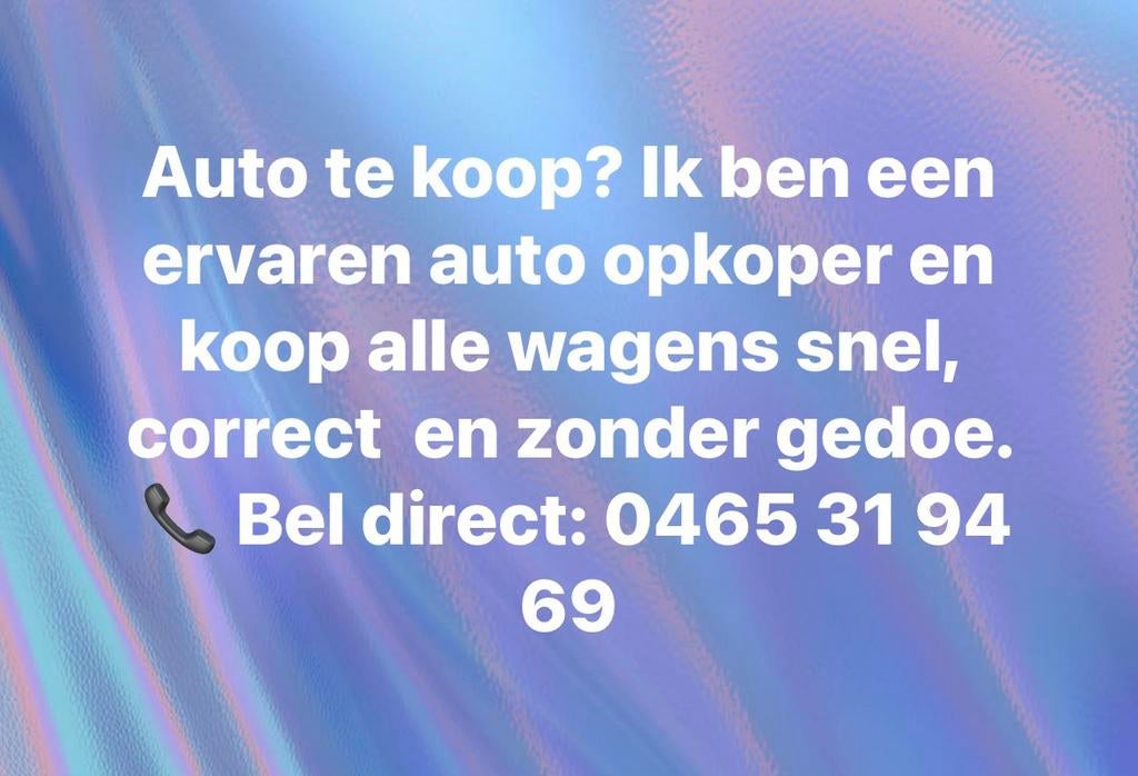 AUTO OPKOPER BELGIË