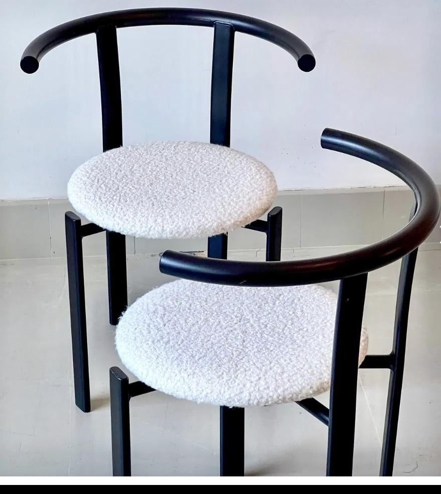 4 stoelen, Huis en Inrichting, Ophalen, Zwart