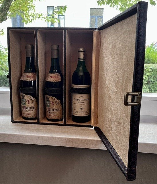 Set van 3 flessen wijn om cadeau te doen voor een verjaardag, Ophalen, Frankrijk, Witte wijn, Vol