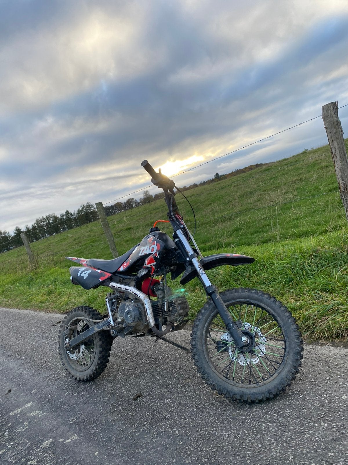 dirt bike 125cc, Vélos & Vélomoteurs, Mini Bikes, Midi Bikes & Pit Bikes, Dirt Bike, 125 cm³, Enlèvement, Utilisé