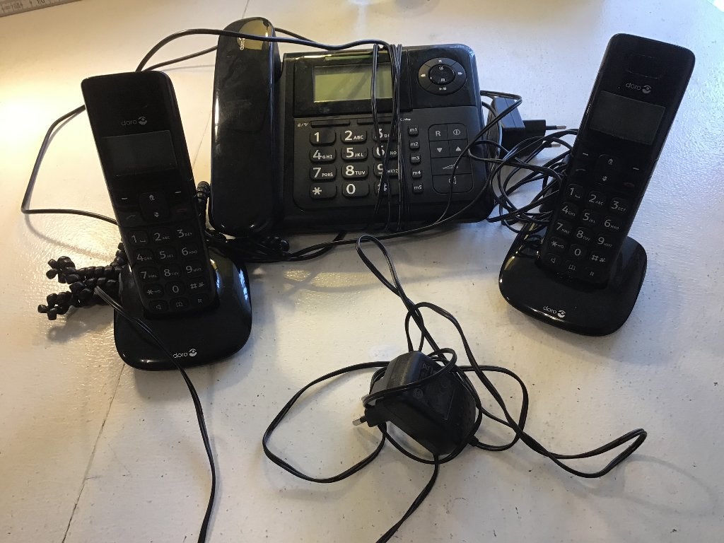 Doro-telefoons, Telecommunicatie, Ophalen, Gebruikt, 2 handsets