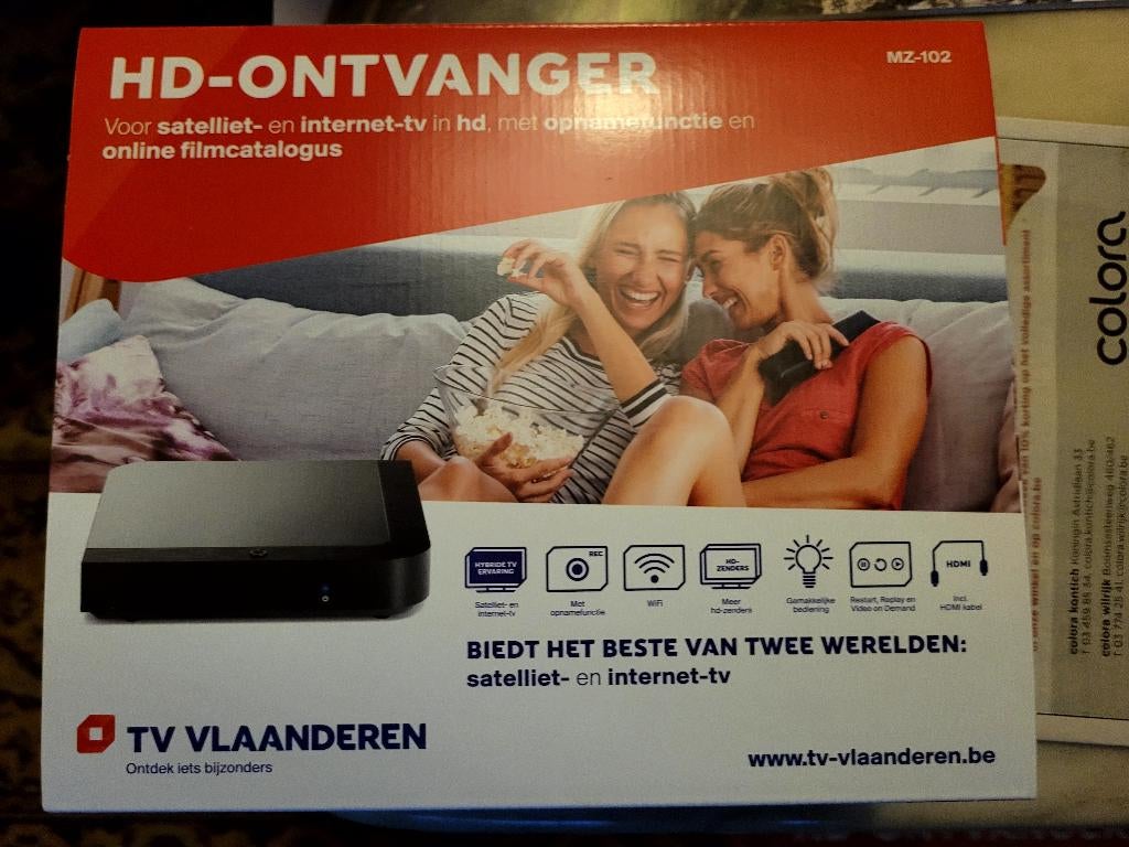 Récepteur Tv Vlaanderen MZ 102 M7, TV, Hi-fi & Vidéo, Antennes paroboliques, Enlèvement ou Envoi, Neuf, Accessoires d'antenne (parabolique)