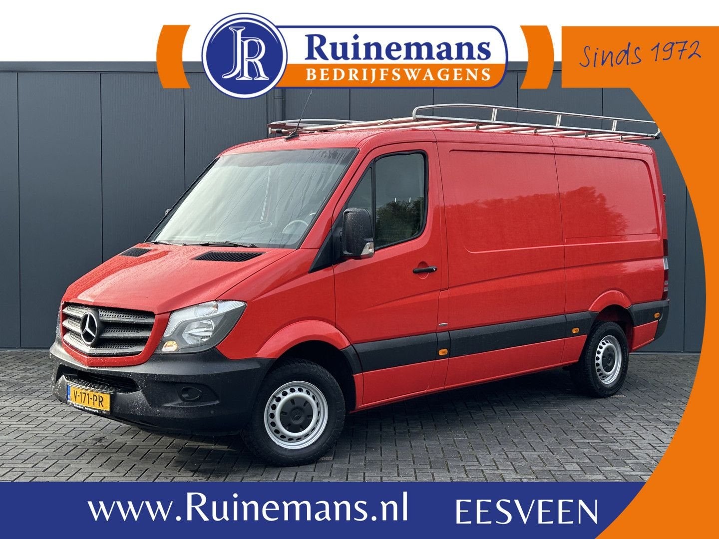 Mercedes-Benz Sprinter 314 CDI 143 PK E6 / L2H1 / 1e EIG. /, Auto's, Parkeersensor, Mercedes-Benz, Onderhoudsboekje, Te koop
