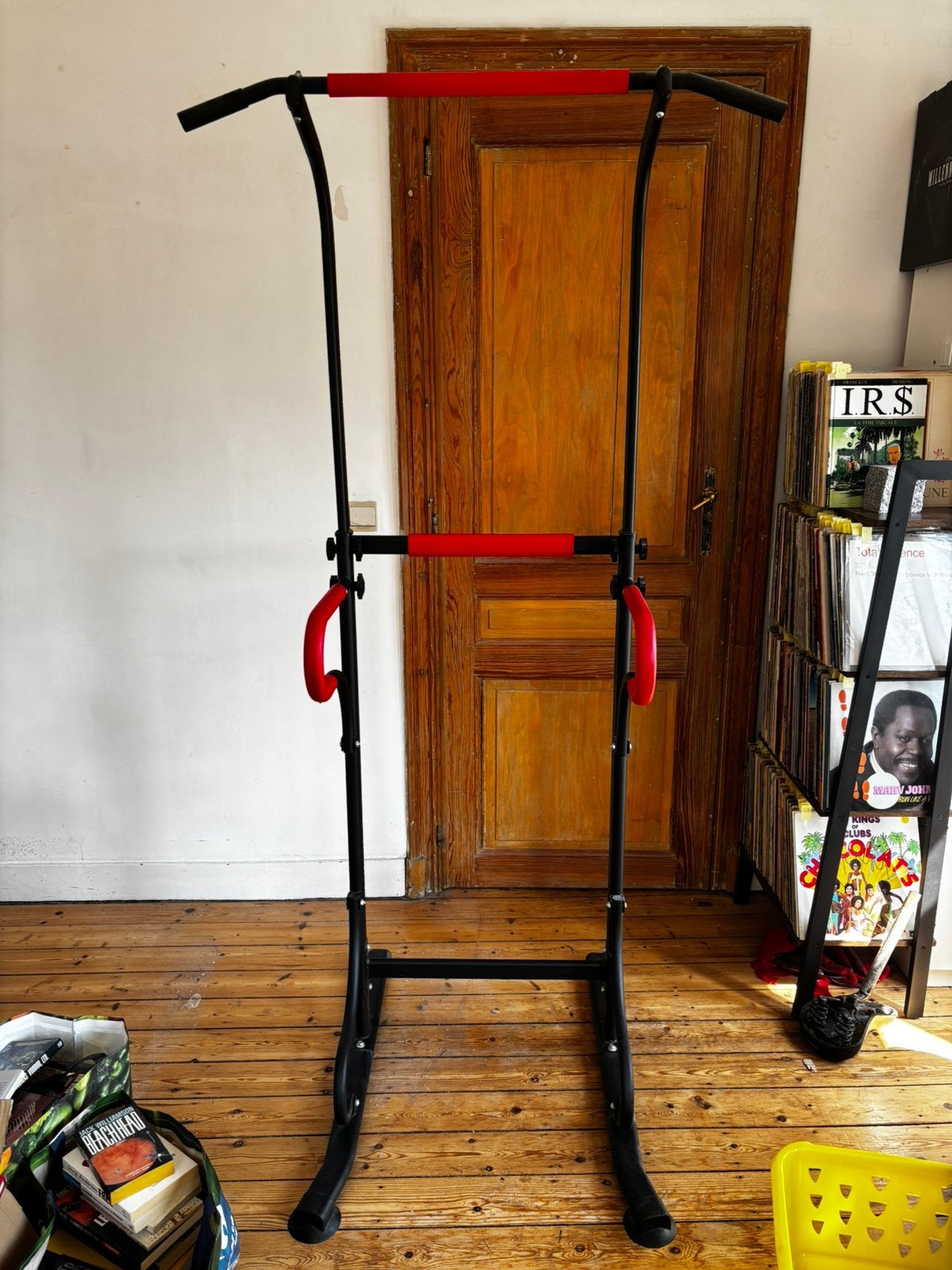 Station de traction / dips multifonction – très bon état, Enlèvement, Comme neuf