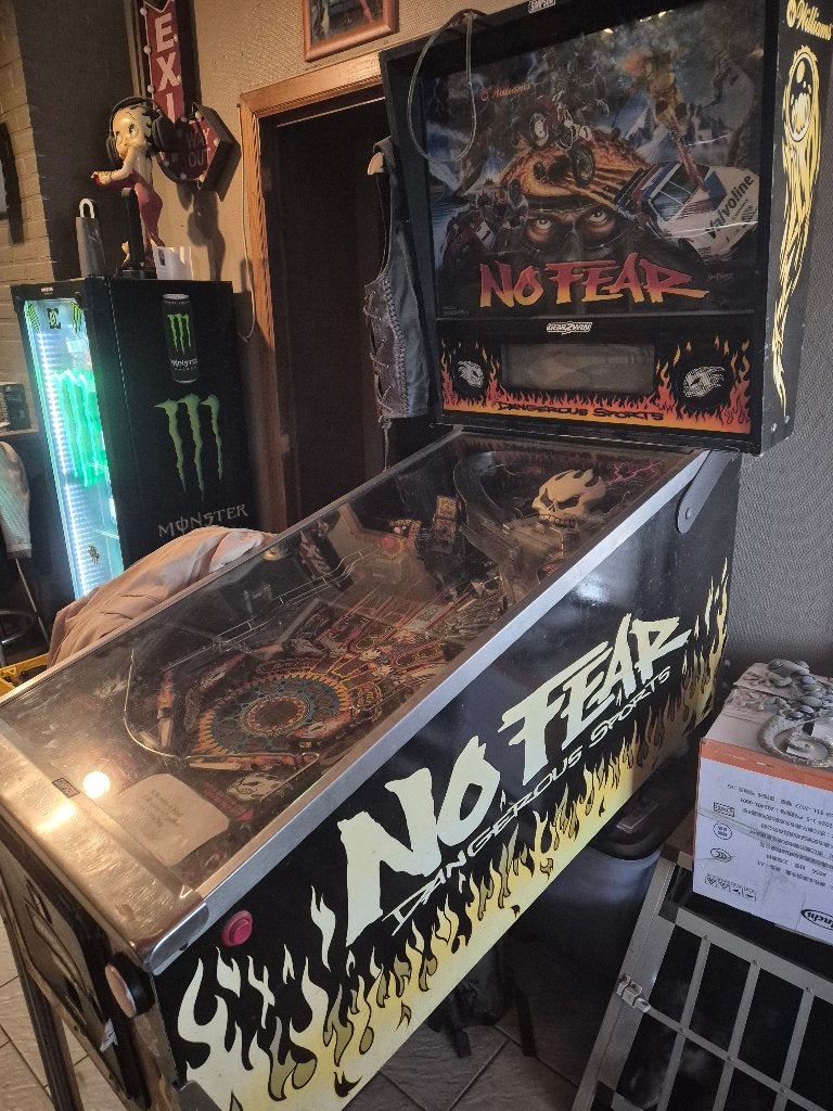 No fear flipperkast, Collections, Machines | Flipper (jeu), Enlèvement, Utilisé, Flipper (jeu), Williams