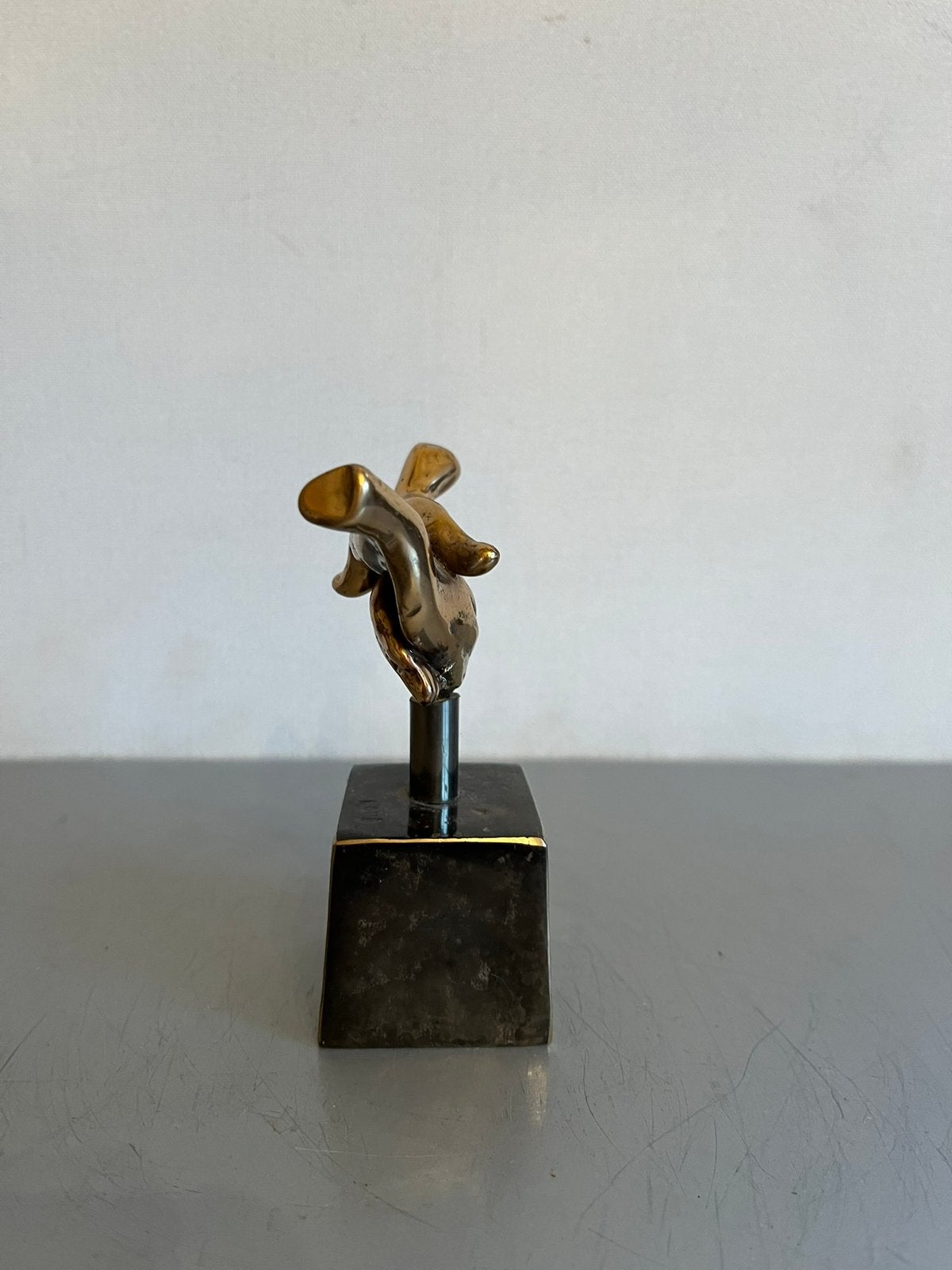 Yves Lohé bronzen handdruksculptuur, Antiek en Kunst, Ophalen of Verzenden