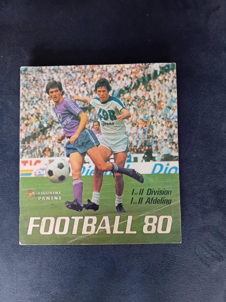 panini stickerboek Football 80, Enlèvement ou Envoi, Comme neuf, Sport