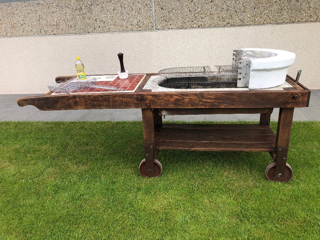 barbecue, Ophalen, Gebruikt, Overig, Met accessoires