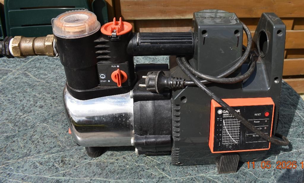 Hydrofoorpomp Gardena 5000/5 i, Tuin en Terras, Waterpompen, Ophalen, Gebruikt, Elektrisch, Hydrofoorpomp