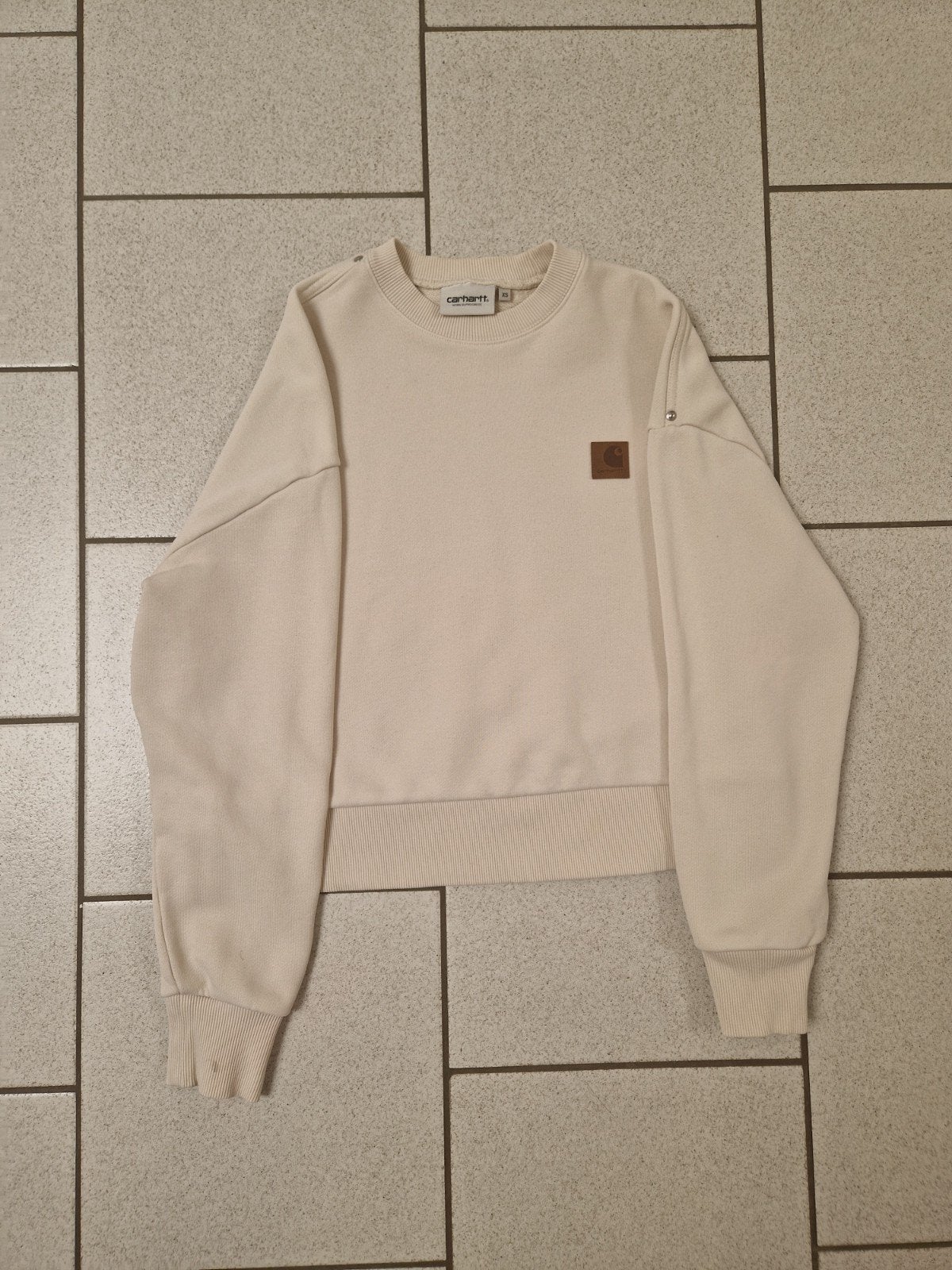 pull carhartt xs, Enlèvement ou Envoi, Beige, Carhartt, Comme neuf