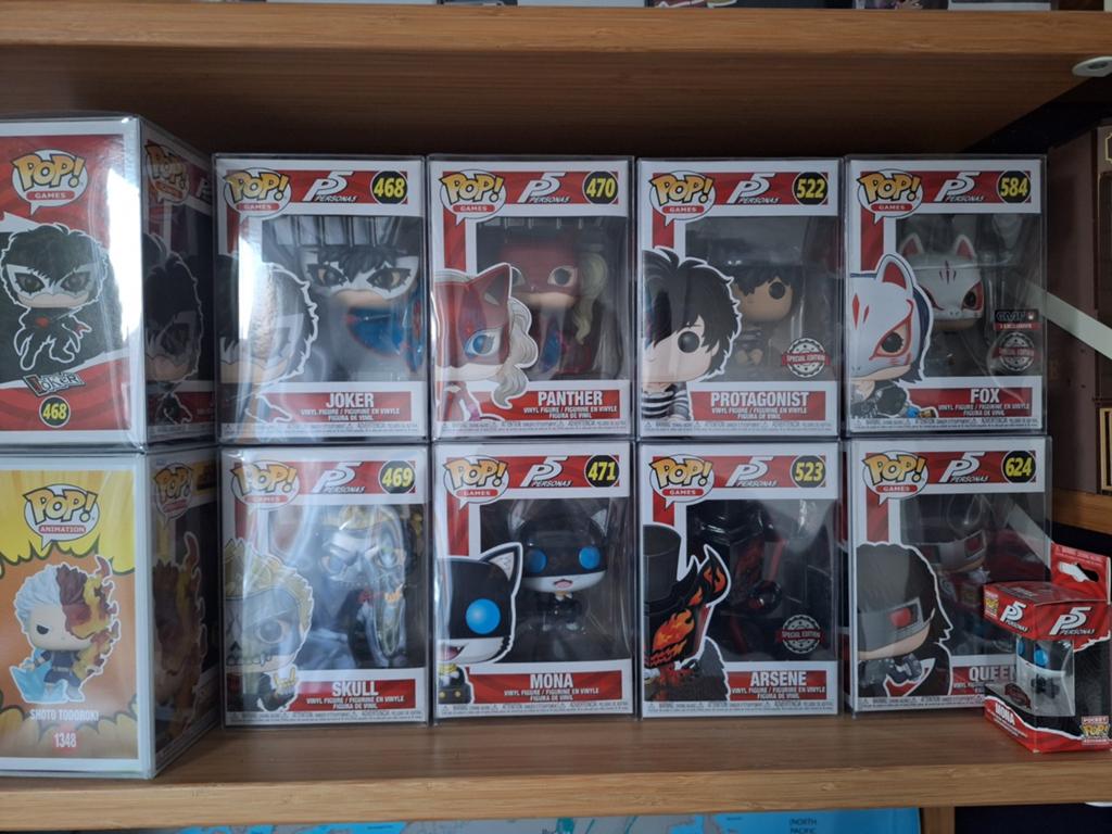 Funko pop Persona 5 volledige collectie, Verzamelen, Poppetjes en Figuurtjes, Ophalen, Nieuw
