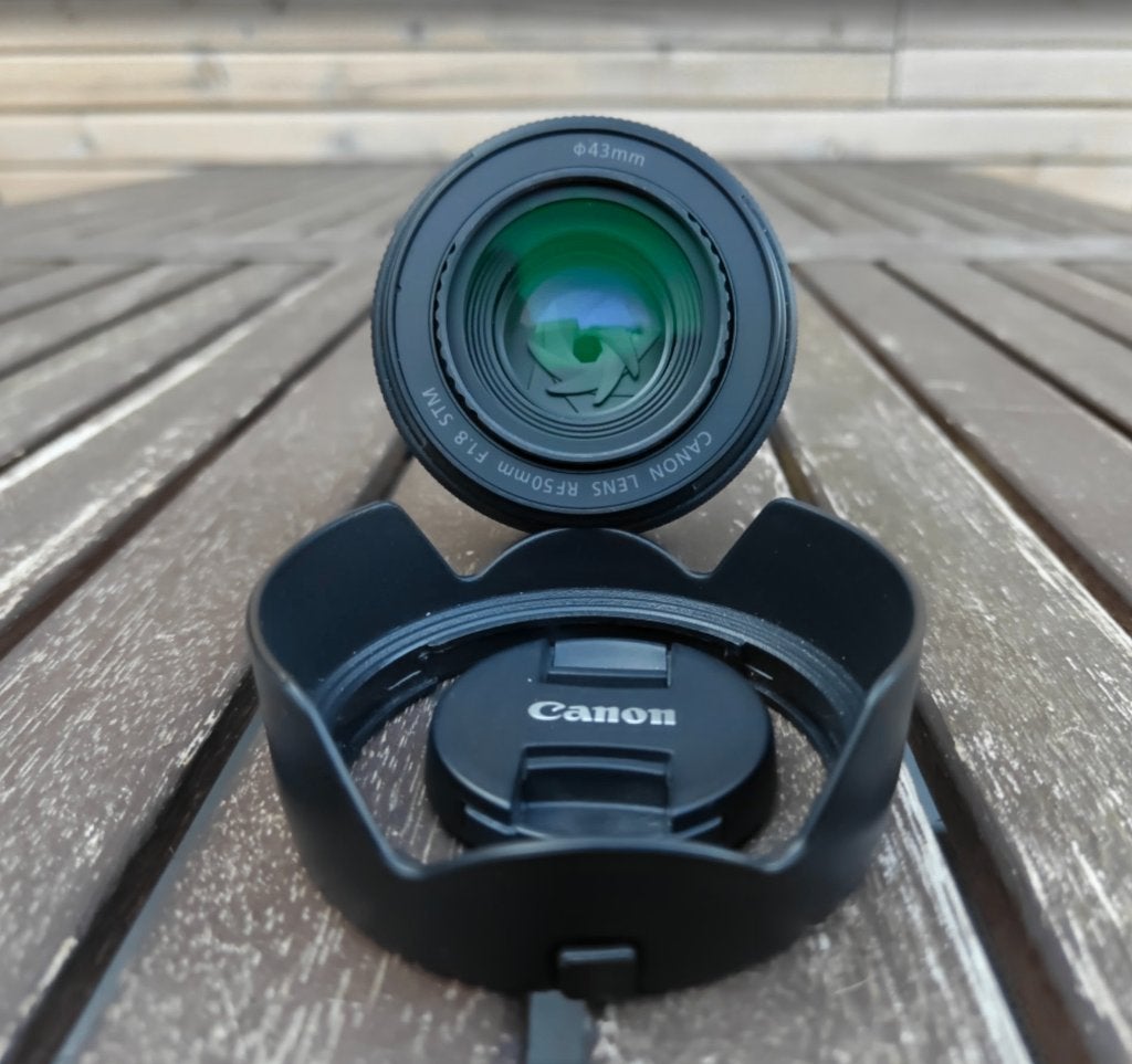 Objectif Canon RF 50mm F1.8 STM, Audio, Tv en Foto, Foto | Lenzen en Objectieven, Ophalen, Canon, Canon RF, Zo goed als nieuw