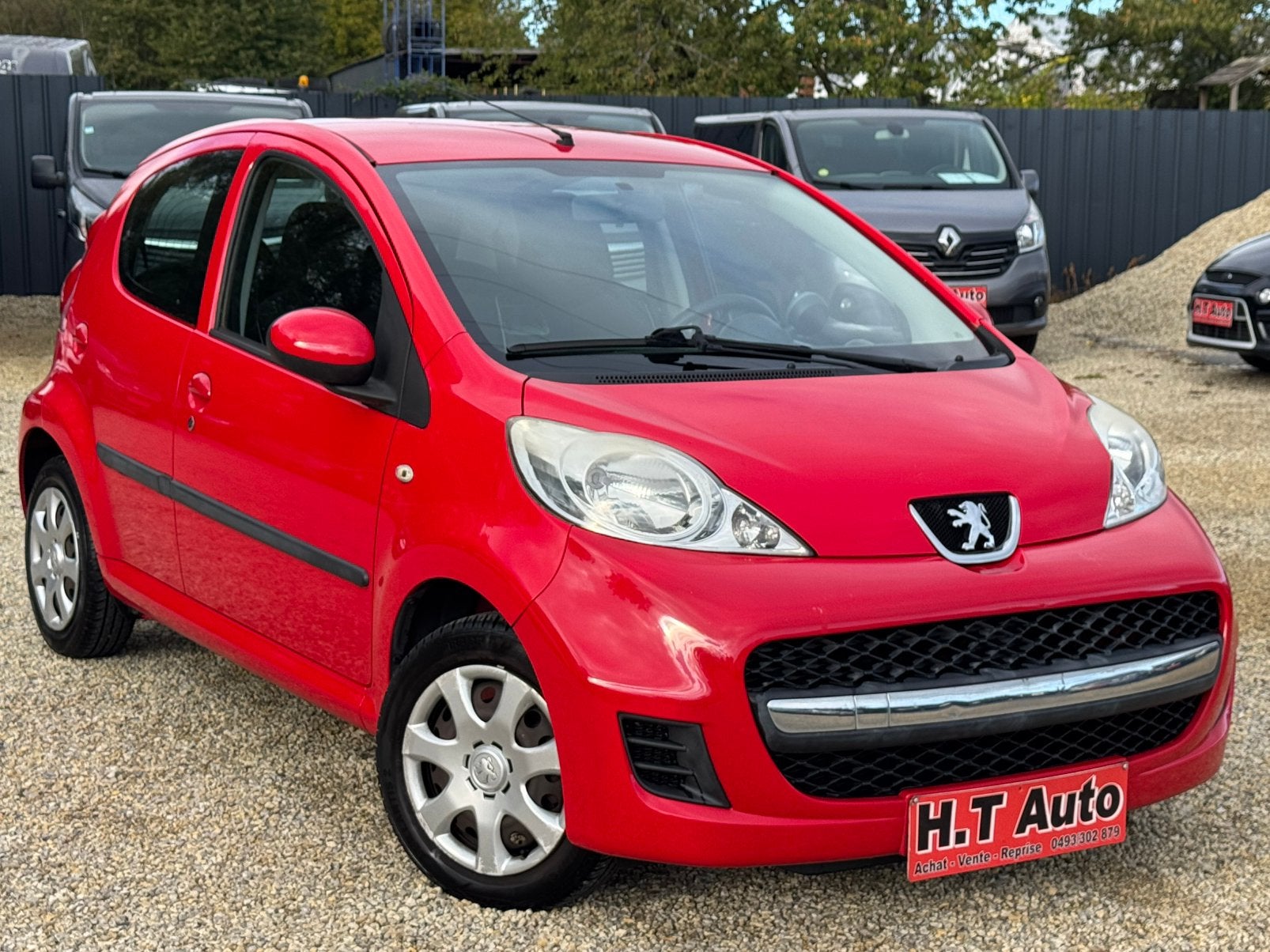 Peugeot 107 1.0i Active/Nieuwstaat/Euro5/1 jaar garantie, Auto's, Voorwielaandrijving, 50 kW, Zwart, Bedrijf