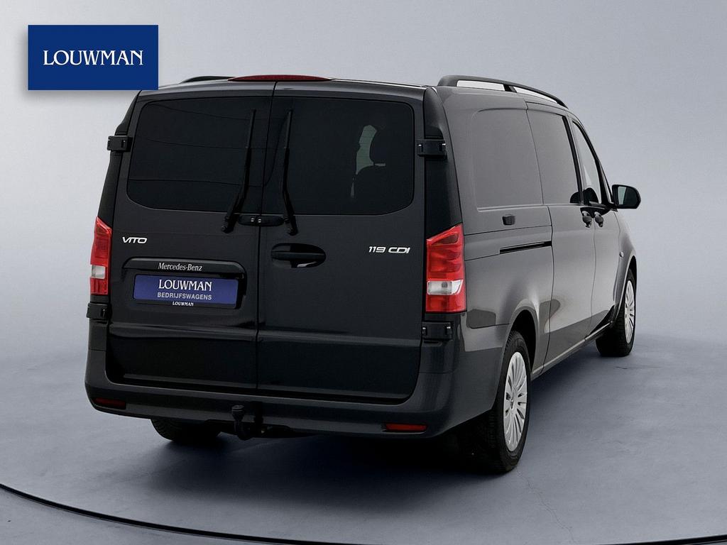 Mercedes-Benz Vito 119 CDI PRO Extra Lang Gratis 12 Maanden, Auto's, Automaat, Zwart, Mercedes-Benz, Bedrijf