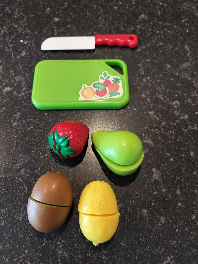 Speelset fruit snijden, aanvulling voor speelkeuken, Enlèvement ou Envoi, Jouer à la cuisine