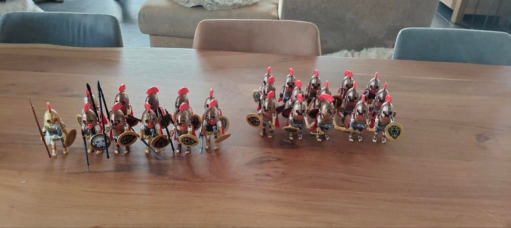 Playmobil Grieks leger, Ophalen