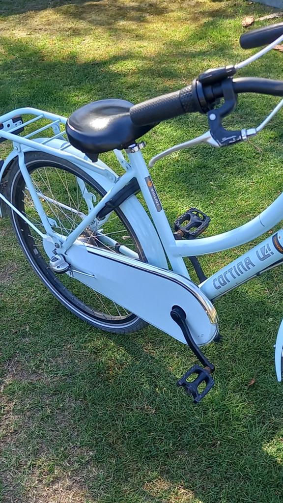 Meisjes fiets cortina u4 24 inch  met 3 versnellingen, Fietsen en Brommers, Ophalen, Versnellingen, Cortina U4,24 inch,3v, Gebruikt