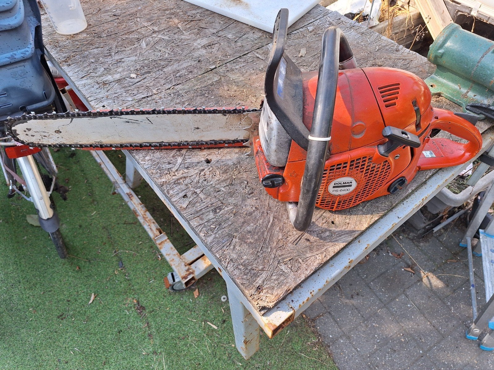 kettingzaag Dolmar 6400, Watersport en Boten, Boottrailers, Ophalen