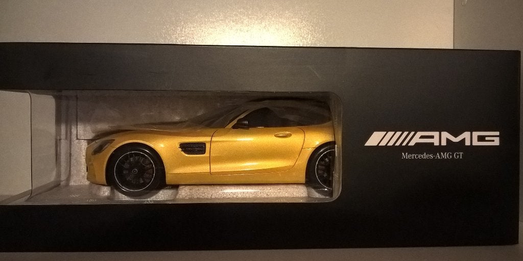 1/18 Mercedes-AMG GT-S (C190) SOLARBEAN 2014 Norev Dealer, Ophalen of Verzenden, Nieuw, Auto, Norev