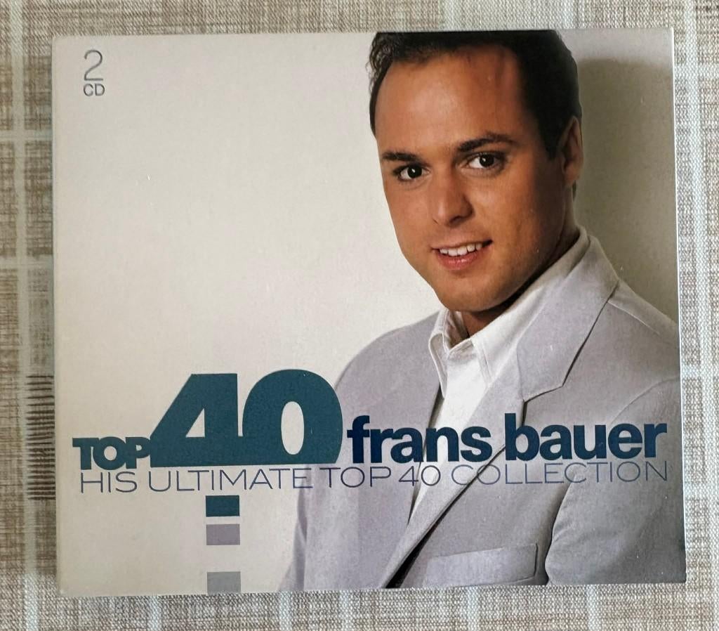 Frans Bauer - Top 40 Collection (2 CD), Cd's en Dvd's, Cd's | Nederlandstalig, Ophalen of Verzenden, Zo goed als nieuw, Levenslied of Smartlap