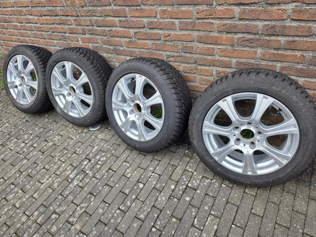 Bmw velgen 205 55 16 met nieuwe banden!, Auto-onderdelen, Banden en Velgen, Ophalen, 16 inch, 205 mm, Band(en)
