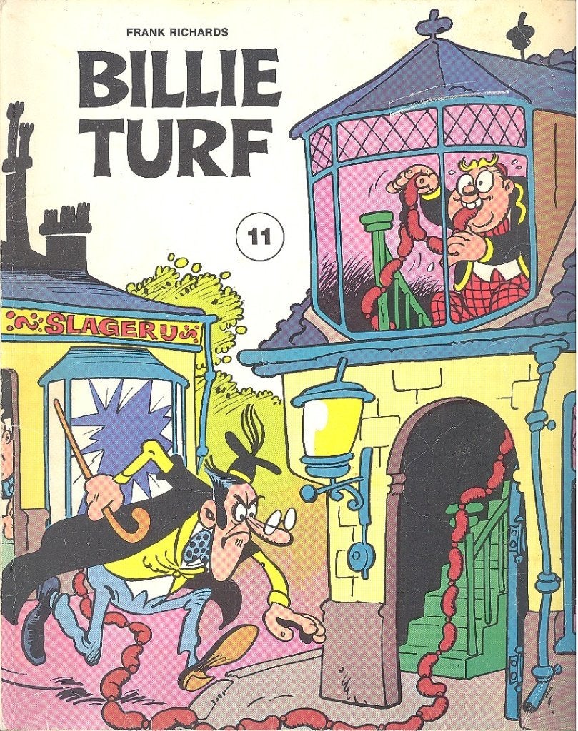 Billie Turf nr 11 - 1ste druk 1974., Eén stripboek, Ophalen of Verzenden, Gelezen