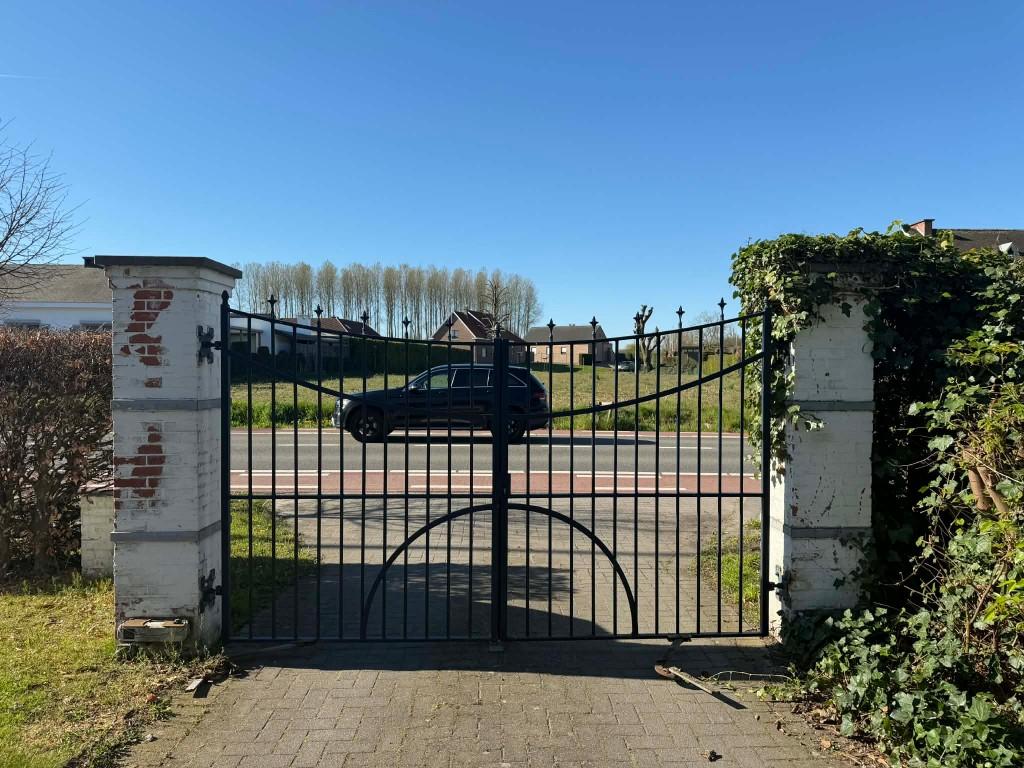 Ijzeren poort voor inrit (2 stuks beschikbaar), Tuin en Terras, Ophalen, Gebruikt, 200 cm of meer, IJzer