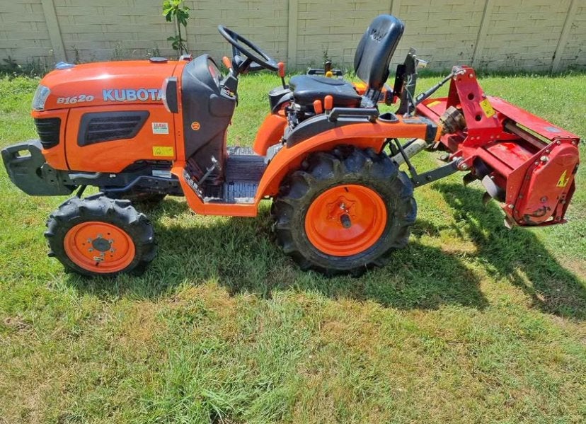 Tracteur Kubota b1620+fraise 158h, Ophalen