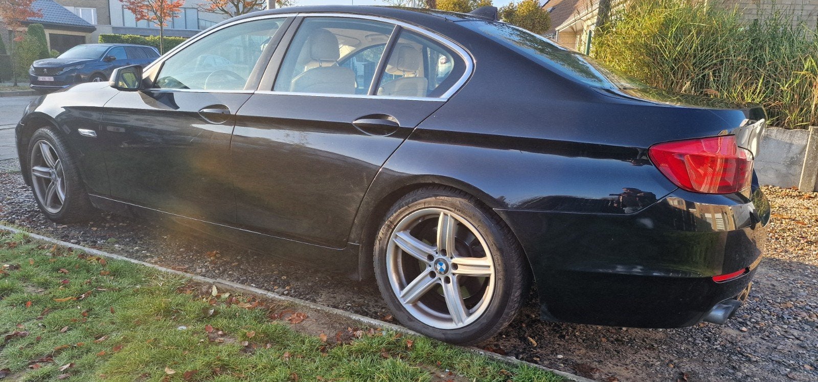 bmw f10 520d 2012 manual 120kw, Autos, Euro 5, Beige, Particulier, Tissu