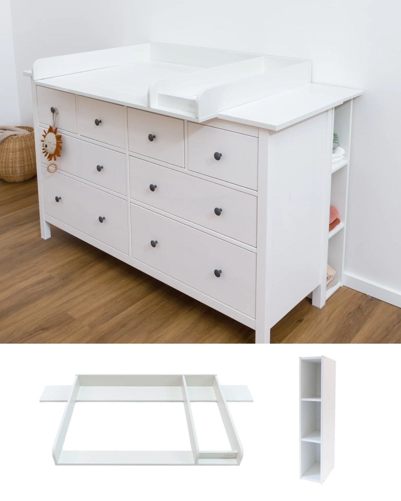 Ikea hemnes ombouw tot luiertafel, Ophalen, Zo goed als nieuw