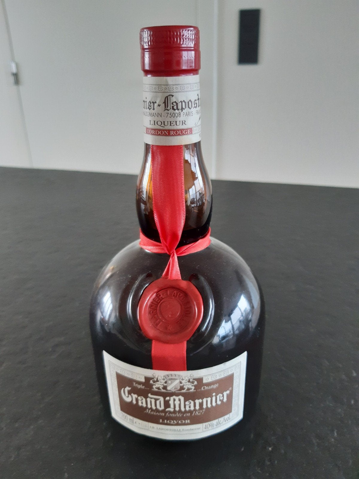 1 grand marnier en 2 elixir de spiekelspade, Ophalen