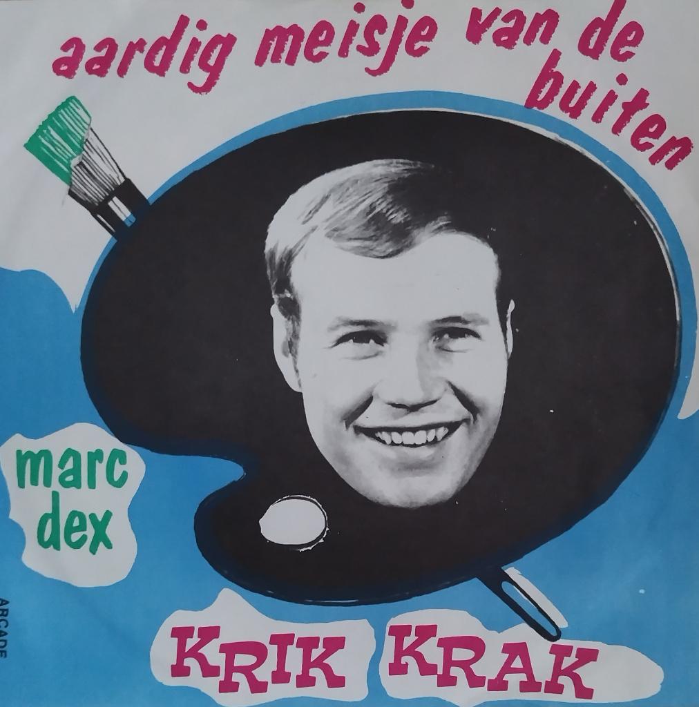 Marc Dex - Aardig meisje van de buiten, Cd's en Dvd's, Vinyl Singles, Fotohoes, 7 inch, Single, Ophalen of Verzenden