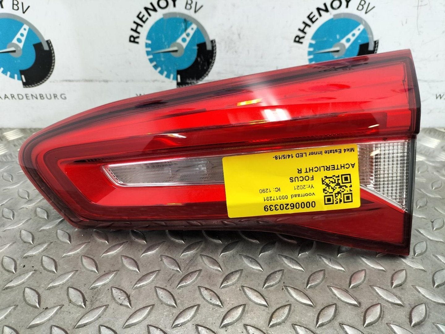 FORD FOCUS VIGNALE ACHTERLICHT R JX7B13A602SD 2021, Ophalen of Verzenden, Gebruikt, ARN erkend