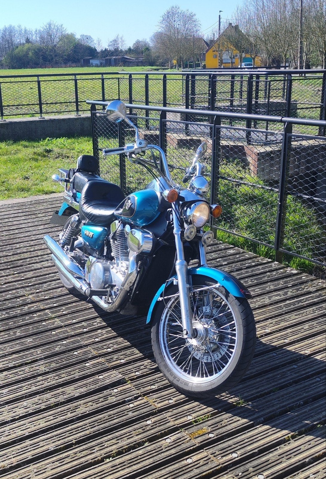 Kawasaki VN 1500 met 34800 km van 1996, Motoren, 2 cilinders, Chopper, Gebruikt, 1500 cc