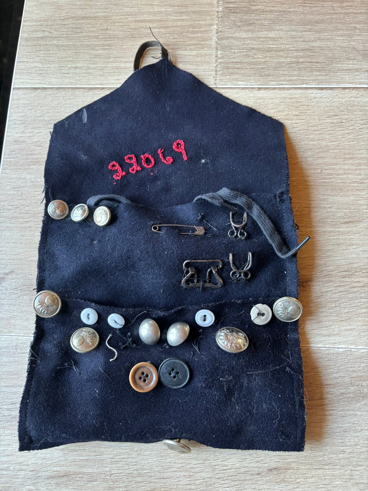 Naaisetje van de Belgische Gendarmerie, Ophalen of Verzenden, Rijkswacht