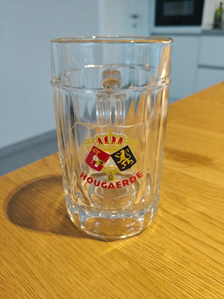2 hougaerdes, Verzamelen, Ophalen of Verzenden, Zo goed als nieuw, Bierglas