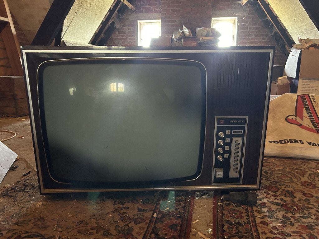 oude televisie, Audio, Tv en Foto, Vintage Televisies, Ophalen, Niet werkend