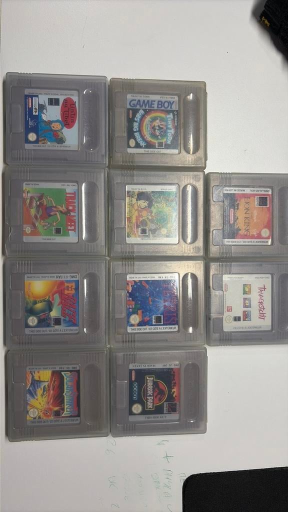 10 jeux GameBoy, Enlèvement ou Envoi, Utilisé