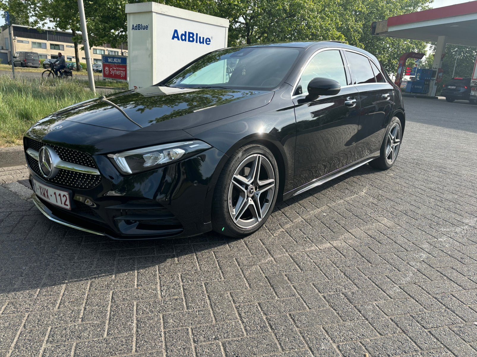 A klasse 180d amg packet 2019bj, Auto's, Euro 6, Particulier, Onderhoudsboekje, Te koop