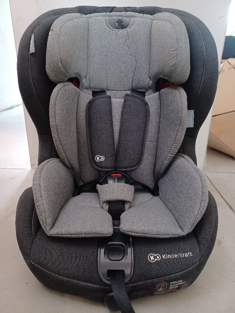 Kinderkraft Autostoel Isofix Safety Fix, groep 1/2/3, grijs, Kinderen en Baby's, Zo goed als nieuw, 9 t/m 36 kg, Ophalen, Overige merken