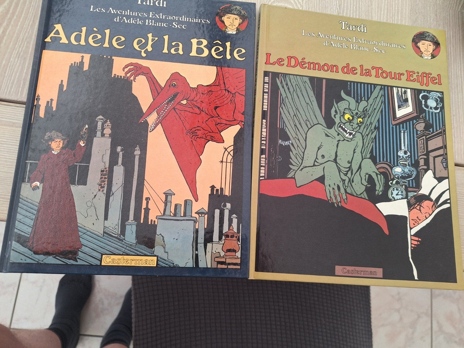 Lot de 2 Bd Adèle Blanc-Sec pour 10€, Livres, Plusieurs BD, Enlèvement, Utilisé