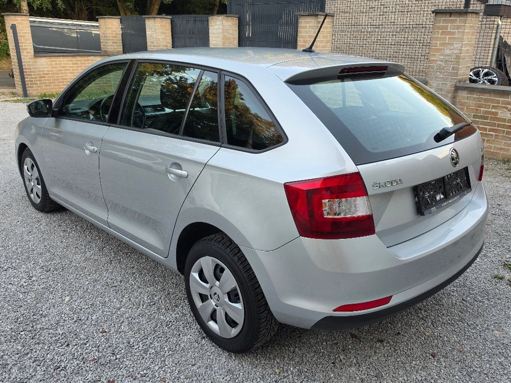 SKODA RAPID 1.4 TDI 2017 AIRCO/GPS/129000 KM/EURO 6b, Auto's, Skoda, Euro 6, Bedrijf, 66 kW, Stadsauto
