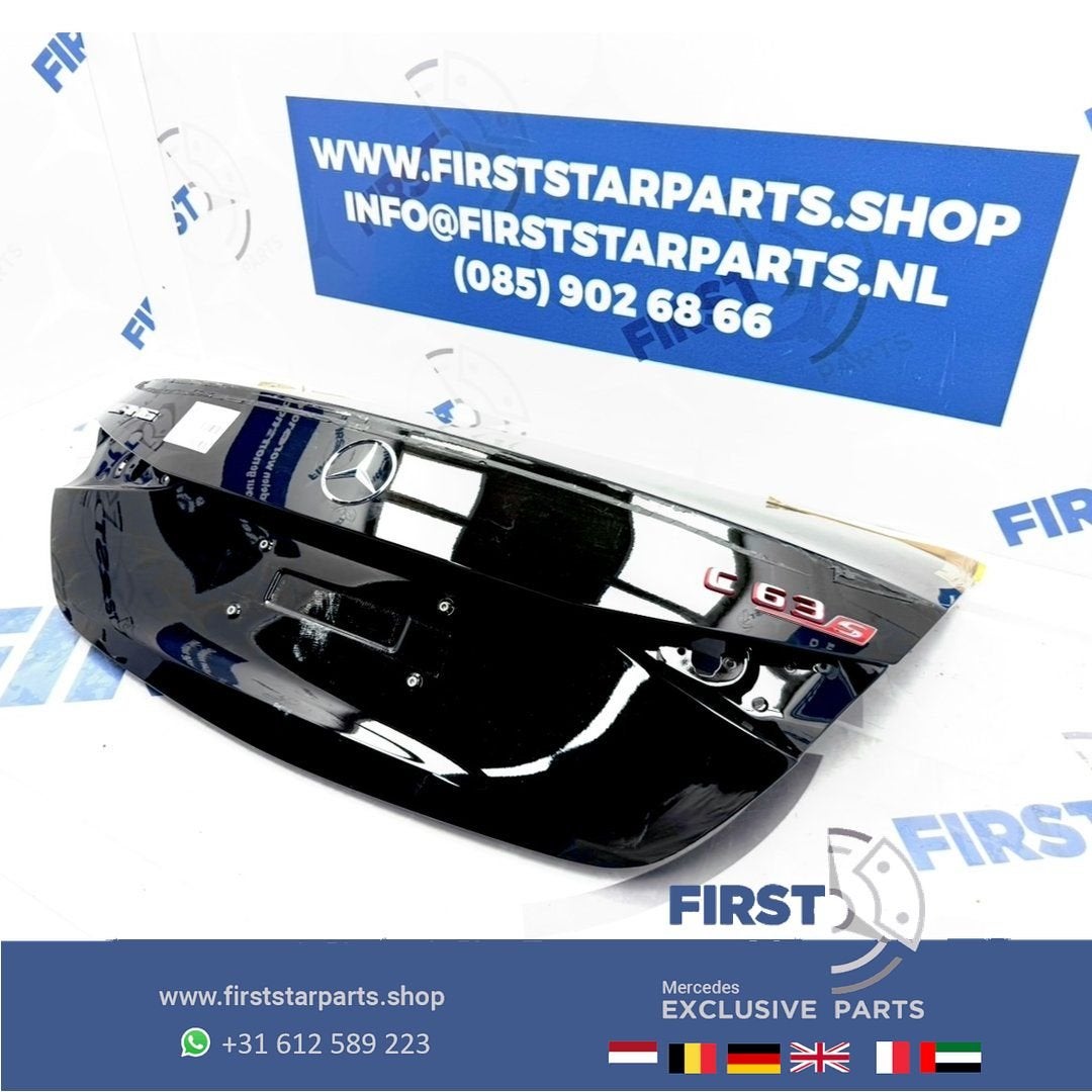 W206 C KLASSE ACHTERKLEP C63 AMG A2067500400 KOFFERKLEP C43, Arrière, Haillon arrière, Utilisé, -