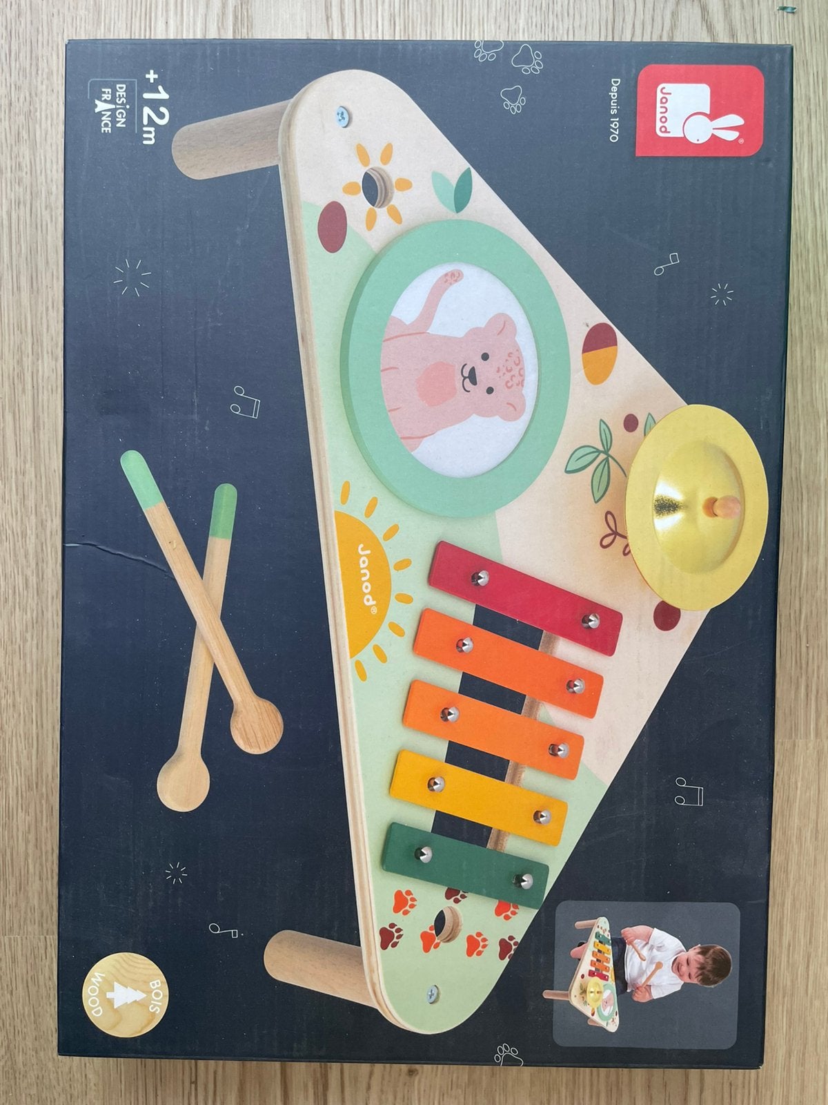 Janod muziektafel, Ophalen, Gebruikt, Ontdekken
