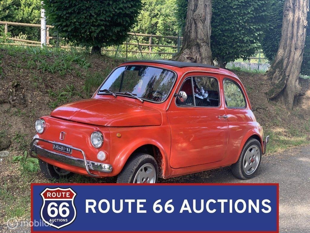 Fiat 500F | 1971 | Route 66 Auctions, Autos, Oldtimers & Ancêtres, Entreprise, Achat, Fiat, Essence, Autre carrosserie, Boîte manuelle