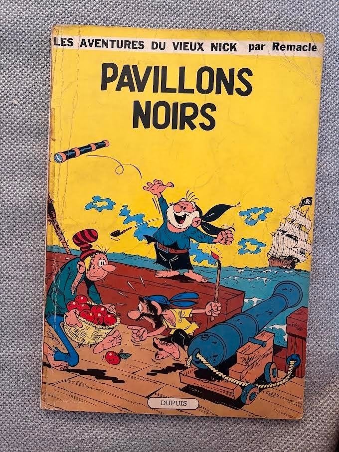 Les Aventures du Vieux Nick — Pavillons noirs - EO 1960, Remacle, Enlèvement ou Envoi, Une BD, Utilisé