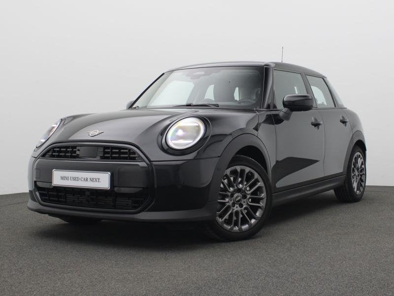 MINI Cooper automaat - navi - led, Autos, Achat, https://public.car-pass.be/vhr/1b85ce0c-6ed0-4a50-b3cd-08f55fbf53dc, Euro 6, Noir
