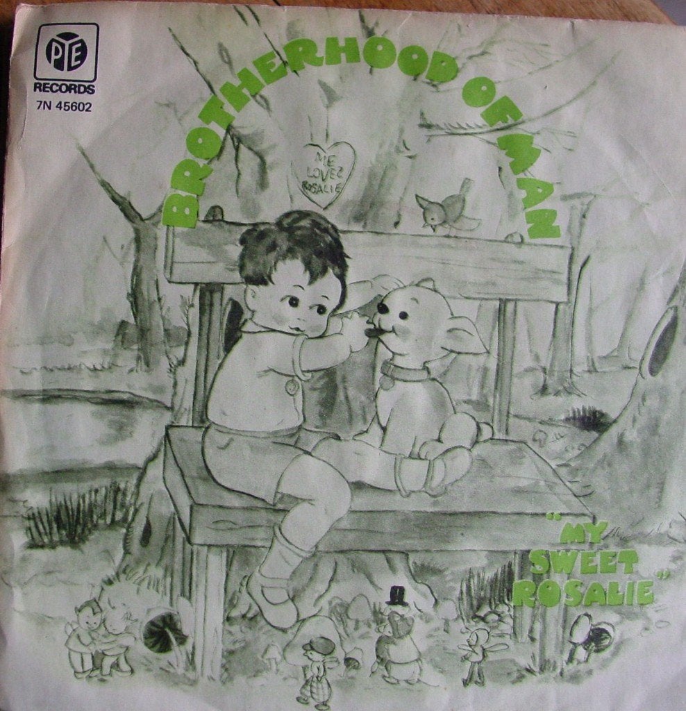 45T 7INCH VINYL SINGLE BROTHERHOOD OF MAN, CD & DVD, Vinyles Singles, Enlèvement ou Envoi, Single